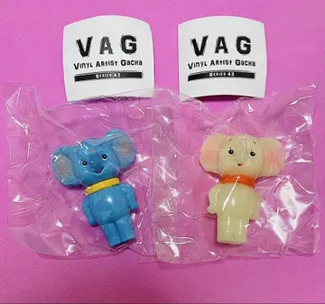 VAG ZOU 코지카토이즈 블루 축광 미개봉 새상품 2종 세트