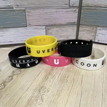 UVERworld 우버월드 러버 밴드 5종 세트 라바반
