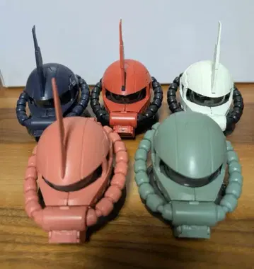 EXCEED MODEL ZAKU HEAD 5종 세트