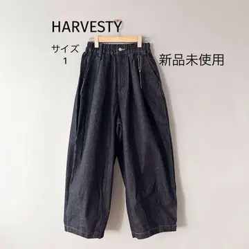 미사용 새상품 HARVESTY 하베스티 서커스 팬츠 사이즈 1