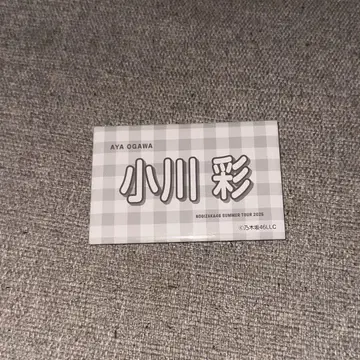 오가와 아야 노기자카46 개별 캔 배지 캔뱃지 B상 전역 홋카이도