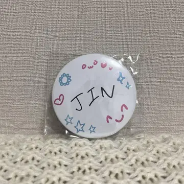 BTS 진 JIN RUNSEOKJIN 캡슐 토이 캔뱃지