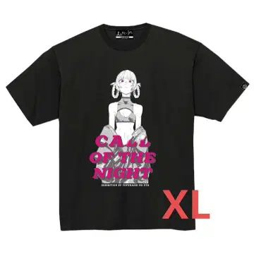 코토야마 전 티셔츠 CALL OF THE NIGHT 요후카노 우타 XL