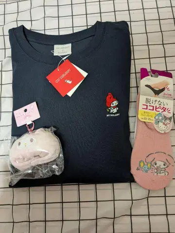 마이멜로디 티셔츠, 코코피타 양말, 마이멜로디 캡 키링!