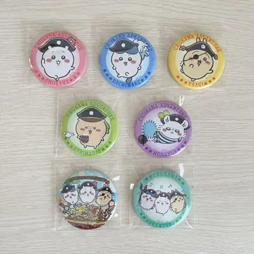 치이카와 어드벤처 트레이딩 캔뱃지 컴프 세트