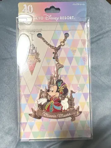 디즈니 Disney 미니 마우스 백 참 키링