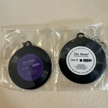 The music 음악 태그 키링
