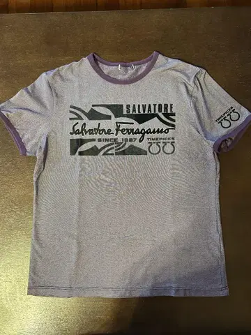 가격 인하 Salvatore Ferragamo 그래픽 티셔츠