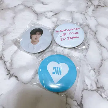 BTS JIN RUNSEOKJIN 일본 한정판 캡슐 토이 캔뱃지