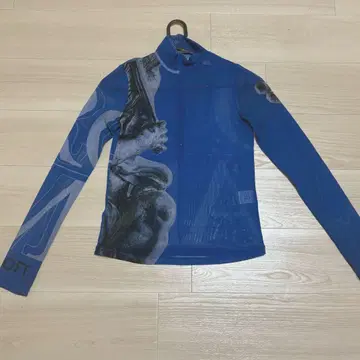 YOHEI OHNO 긴팔 시어 티셔츠 세컨드 스킨