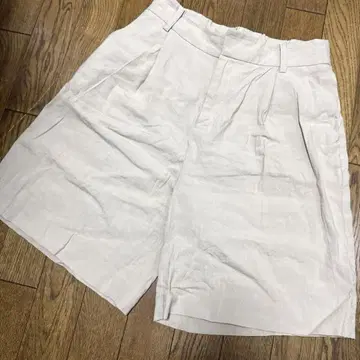 린넨 하프 팬츠