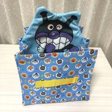 가자! 호빵맨 프리미엄 칸막이 수납 케이스 바이킹맨