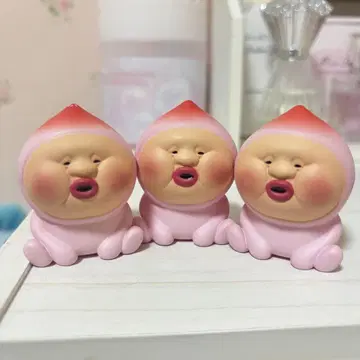 코비토즈칸 카쿠레모모지리 앉은 마스코트 소프트 비닐 피규어