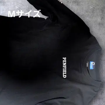 PENFIELD 블랙 긴팔 티셔츠 AZUL