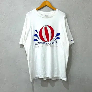 US 구제 의류 빈티지 90년대 챔피온 티셔츠 프린트
