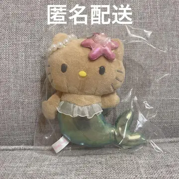 헬로키티 판타지 컬렉션 머메이드 일광화상 그린 마스코트