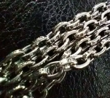 새상품 약 60cm 페이퍼 체인 silver925