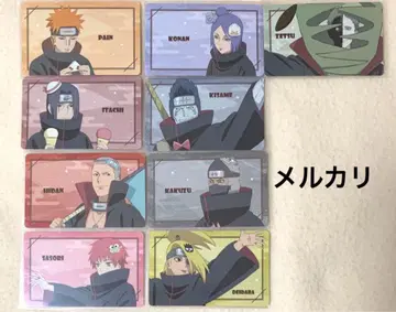 NARUTO 나루토 산리오 카드 아카츠키 컴프 세트