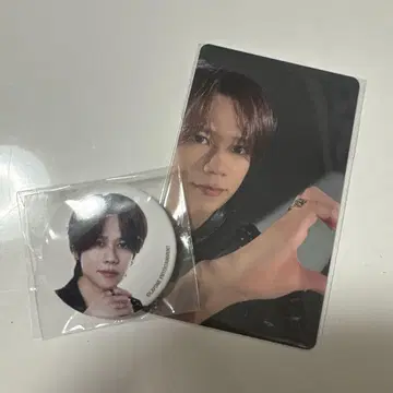 INI 후지마키 쿄스케 7000엔 트레이딩 카드 미니 캔뱃지