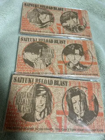 최유기 RELOAD BLAST 코르크 코스터 세트