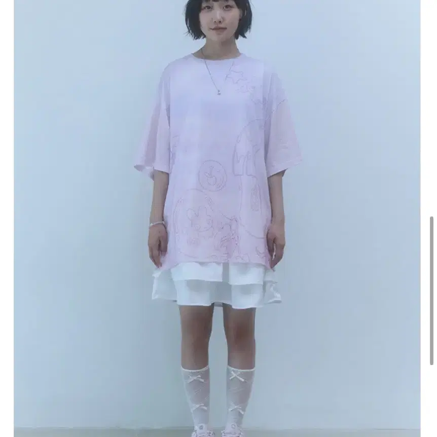 Tシャツ・カットソー [KIRSH] KIRSH X SUNONEBIRD ANGEL GIRL LOOSE FIT T-SHIRT MUSINSA | KIRSH Kirsh x Sunwon Bird Angel Girl Loose Fit T