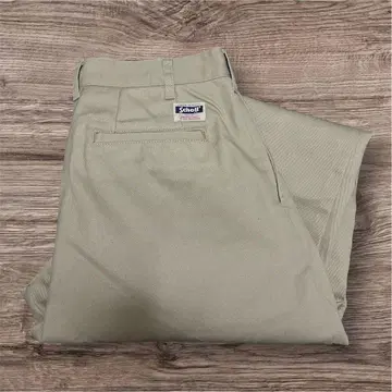Schott 샷 3116037 TC 2턱 와이드 워크 팬츠