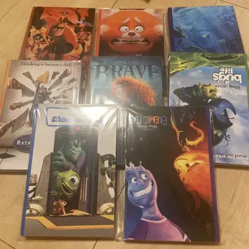 Happy 복권 Pixar 픽사 H상 엽서 북 세트 컴프