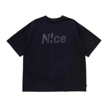 N!ce basic tee BLACK L 사이즈