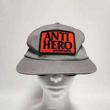 ANTIHERO 스냅 백 캡 그레이