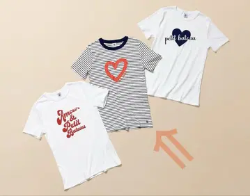 PETIT BATEAU 시부야 팝업 한정판 티셔츠 M