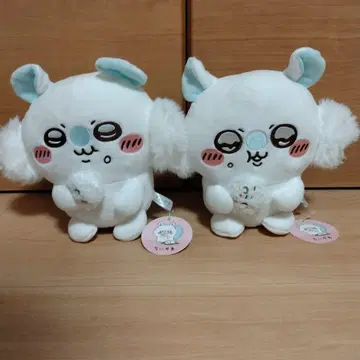치이카와 모몽가 모구모구 봉제 인형 2개 세트