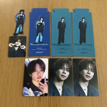 INI 후지마키 쿄스케 트레이딩 카드 페이퍼 스탠드 스티커