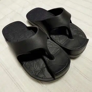 Racbaki 라쿠바키 이지 샌들 블랙 여성용 S 사이즈