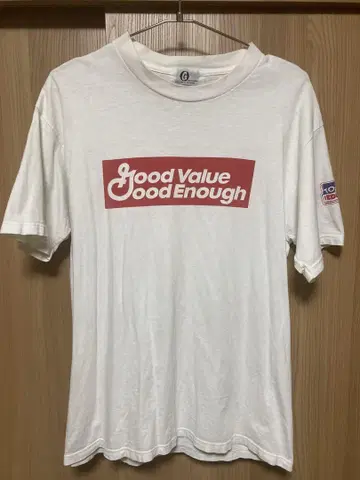 우라하라 계열 90년대 초기 GOOD ENOUGH 로고 반팔 티셔츠 L