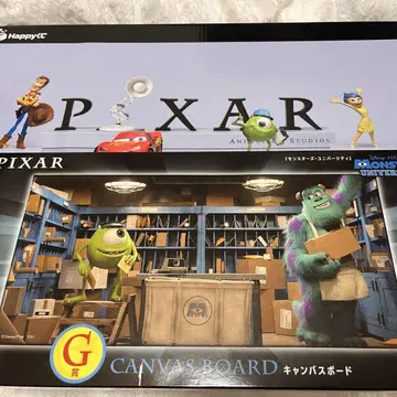 PIXAR happy 복권 A상 G상 피규어, 캔버스 보드