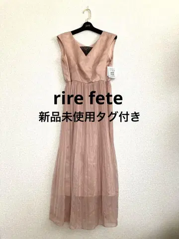 야마다야rire fete 슬리브리스 롱 원피스 미사용 새상품