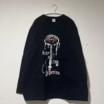 꿈꾸는 단두대 뇌수 롱 슬리브 티셔츠