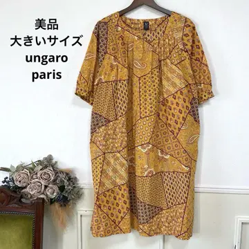 새상품급 빅 사이즈 ungaro paris 동양인 원피스