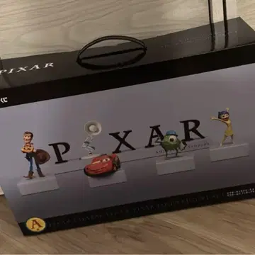 PIXAR Happy 복권 A상 픽사 로고 피규어 세트