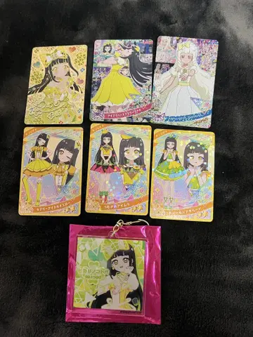 아이프리 월드 아크링 키링 메모리얼 카드 츠무기