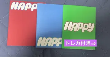 HAPPY 3 형태 트레이딩 카드 포함