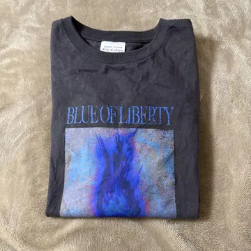 교모토 다이가 BLUE OF LIBERTY 티셔츠