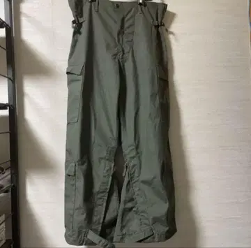 카고 팬츠 밀리터리 밑단 지퍼
