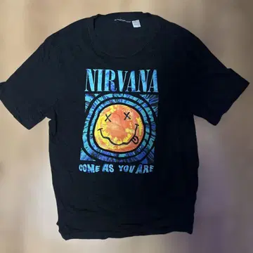 NIRVANA COME AS YOU ARE 티셔츠
