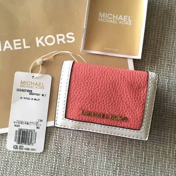 새상품 MICHEAL KORS 마이클코어스 3단 폴더형 지갑
