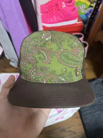XLARGE 메쉬 캡 페이즐리 90s
