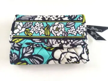 Vera Bradley 베라 브래들리 3단 폴더형 지갑 아일랜드 블루