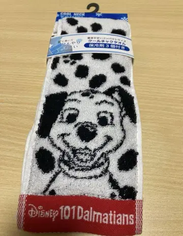쿨 넥 타월 보냉제 3개 포함 101마리의 강아지 달마시안