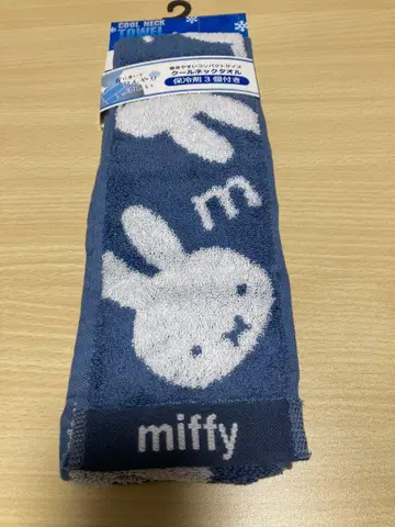 쿨 넥 타월 보냉제 3개 포함 보냉제 포함 타월 미피 블루