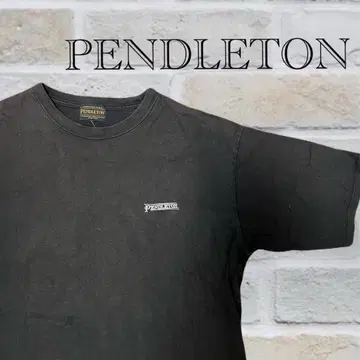 PENDLETON 펜들턴 자수 반팔 티셔츠 티셔츠 네이티브 무늬
